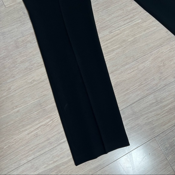 Perfect condition black fitted trouser pants with pleats - Picture 3 of 5